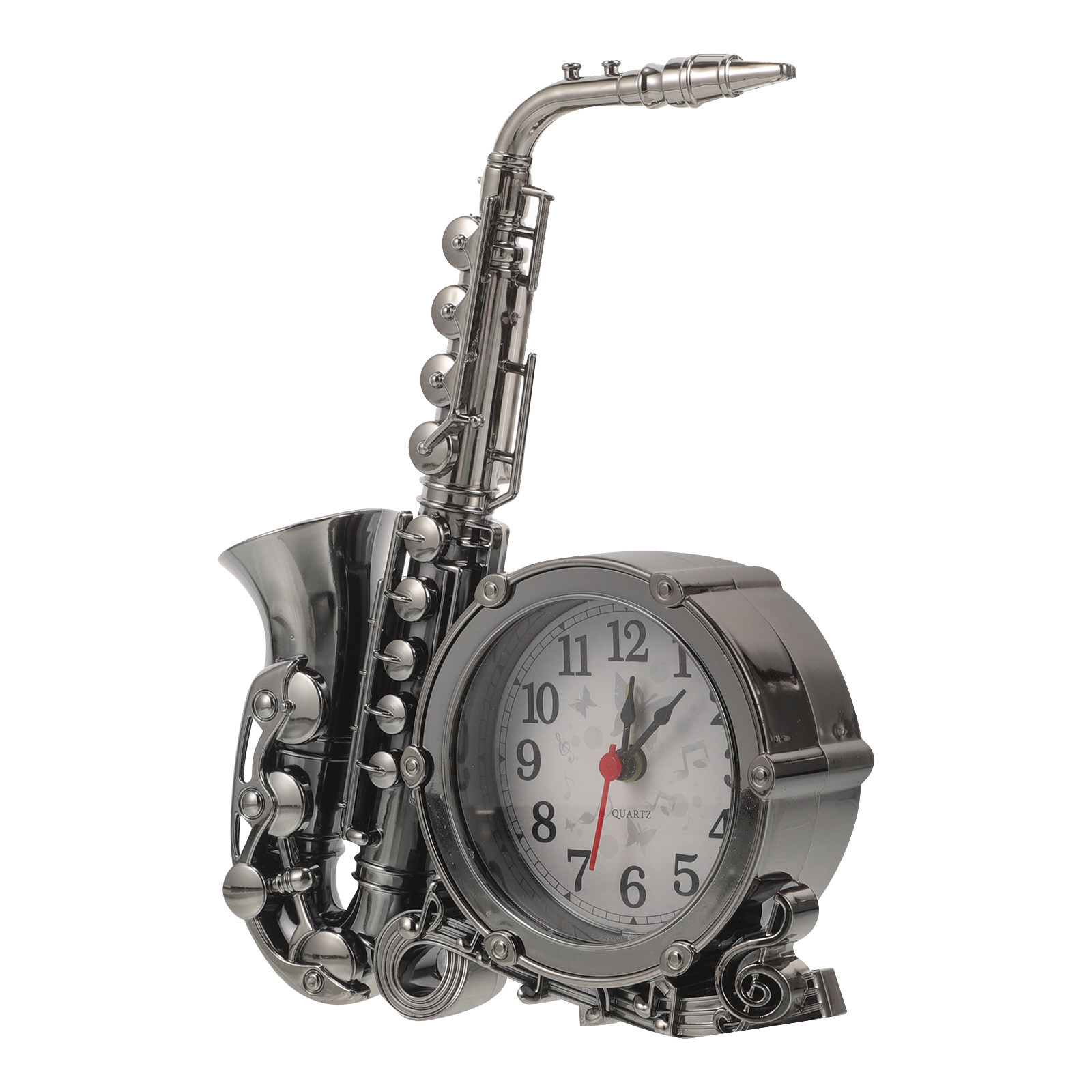 Vintage Alarm Clock - Ретро-часы-будильник в виде саксофона, декоративные настольные