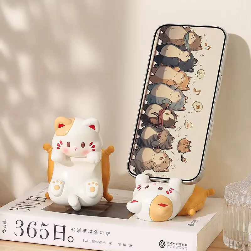 Home Decor Cat - Настольные украшения с милым мультяшным котом,