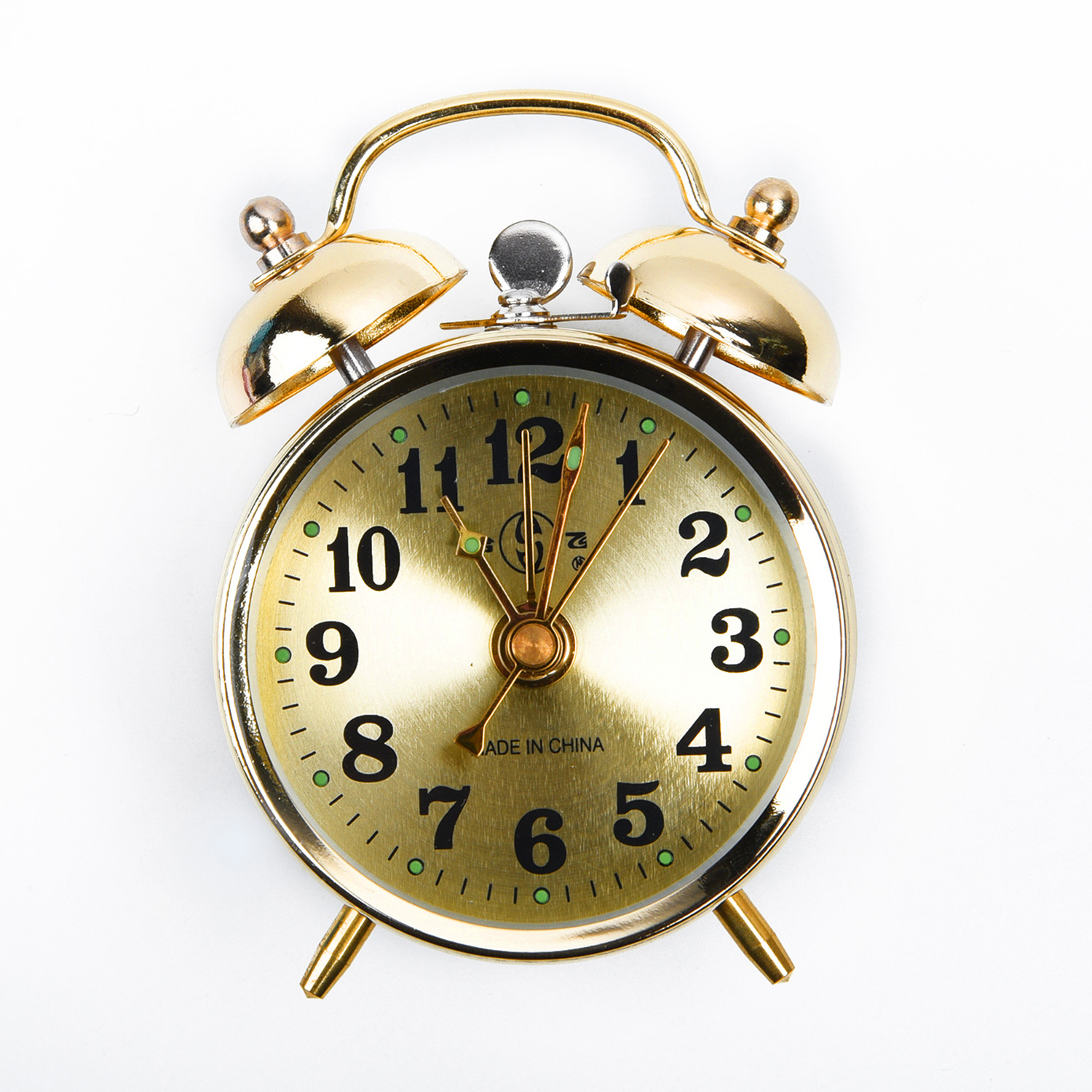 Vintage Alarm Clock - 1 шт., ретро-будильник в виде подковы