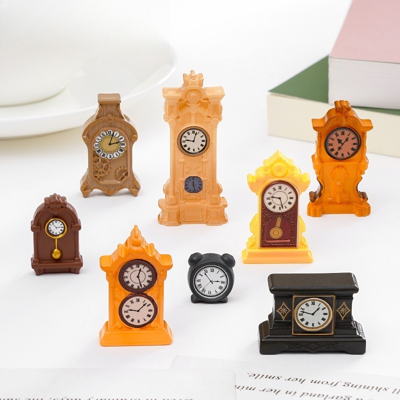 Vintage Alarm Clock - Винтажные миниатюрные настольные часы для кукольного