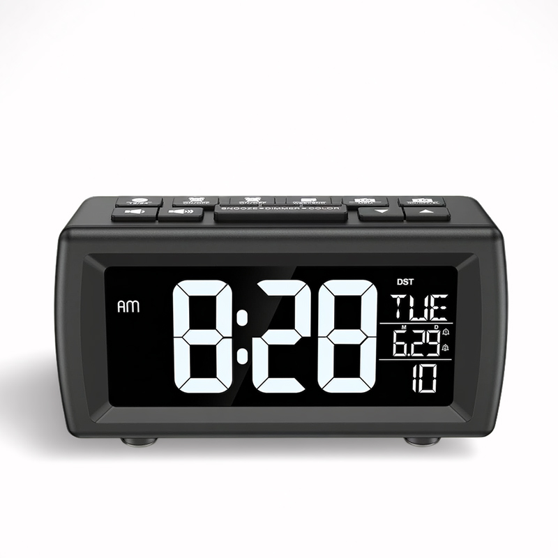 Vintage Alarm Clock - FM-радио будильник ретро цифровые настольные часы