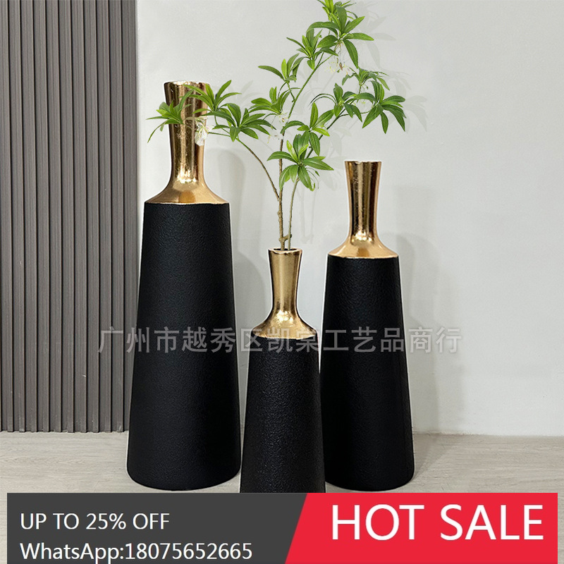 Glass Vase Nordic - HLZ скандинавский пол, стеклянная стальная декоративная