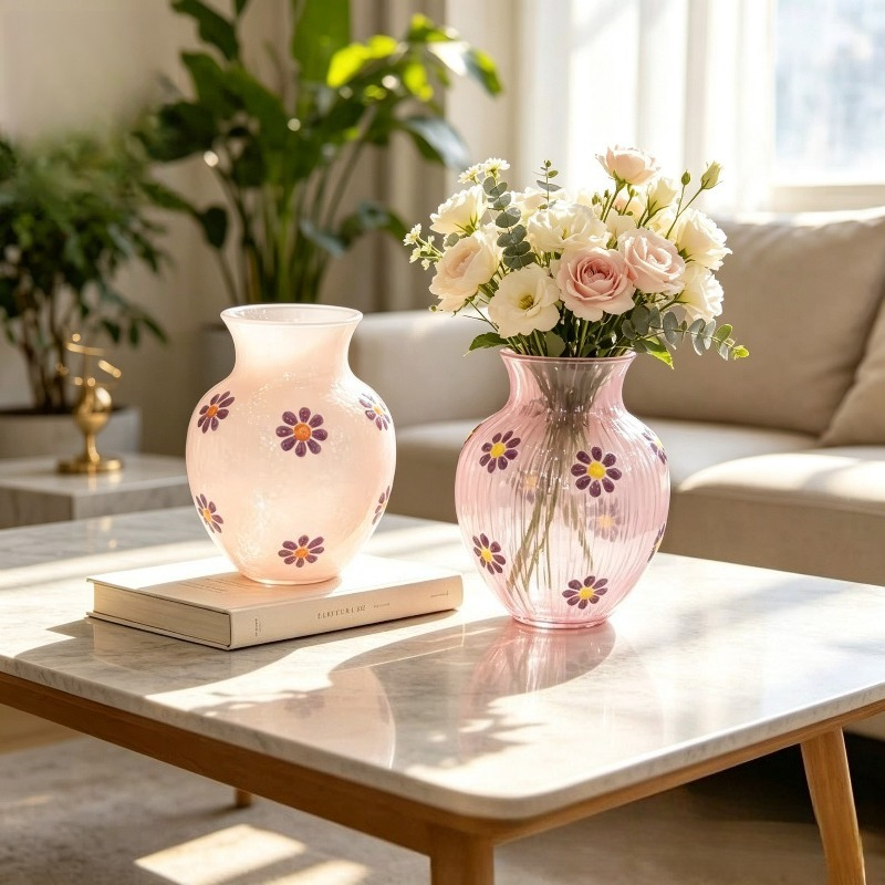 Glass Vase Nordic - Декор для дома Daisy: современная скандинавская
