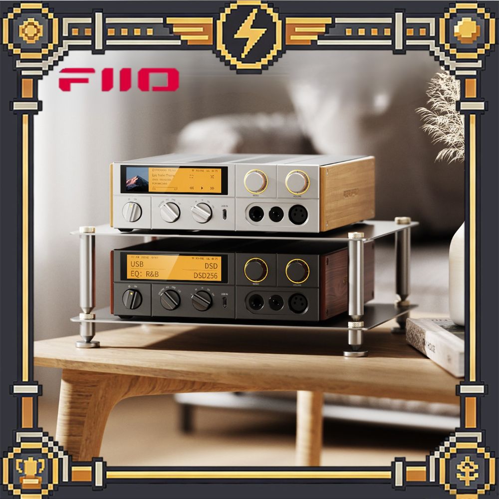 Home Decor Range - FiiO K17 R2R Настольный ЦАП-усилитель DSD512