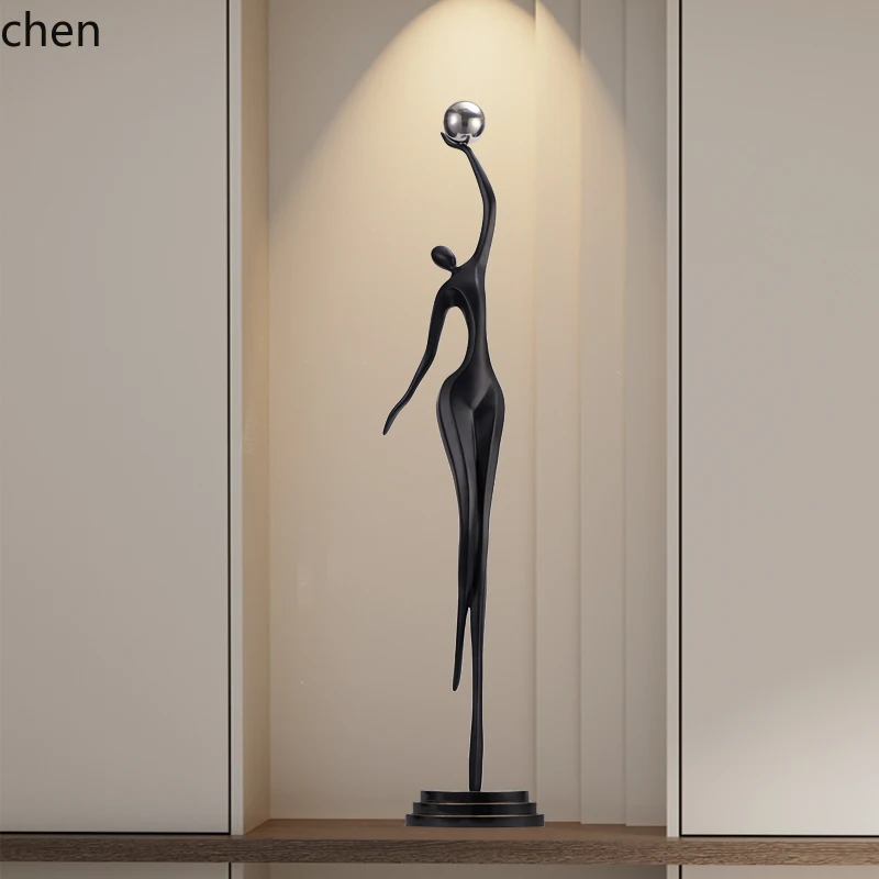 Abstract Sculpture Resin - Абстрактная скульптура человека HT: Элитный декор