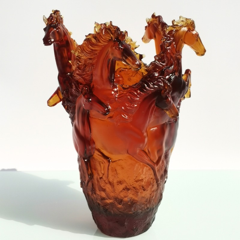 Glass Vase Nordic - Роскошный обеденный стол ручной работы в