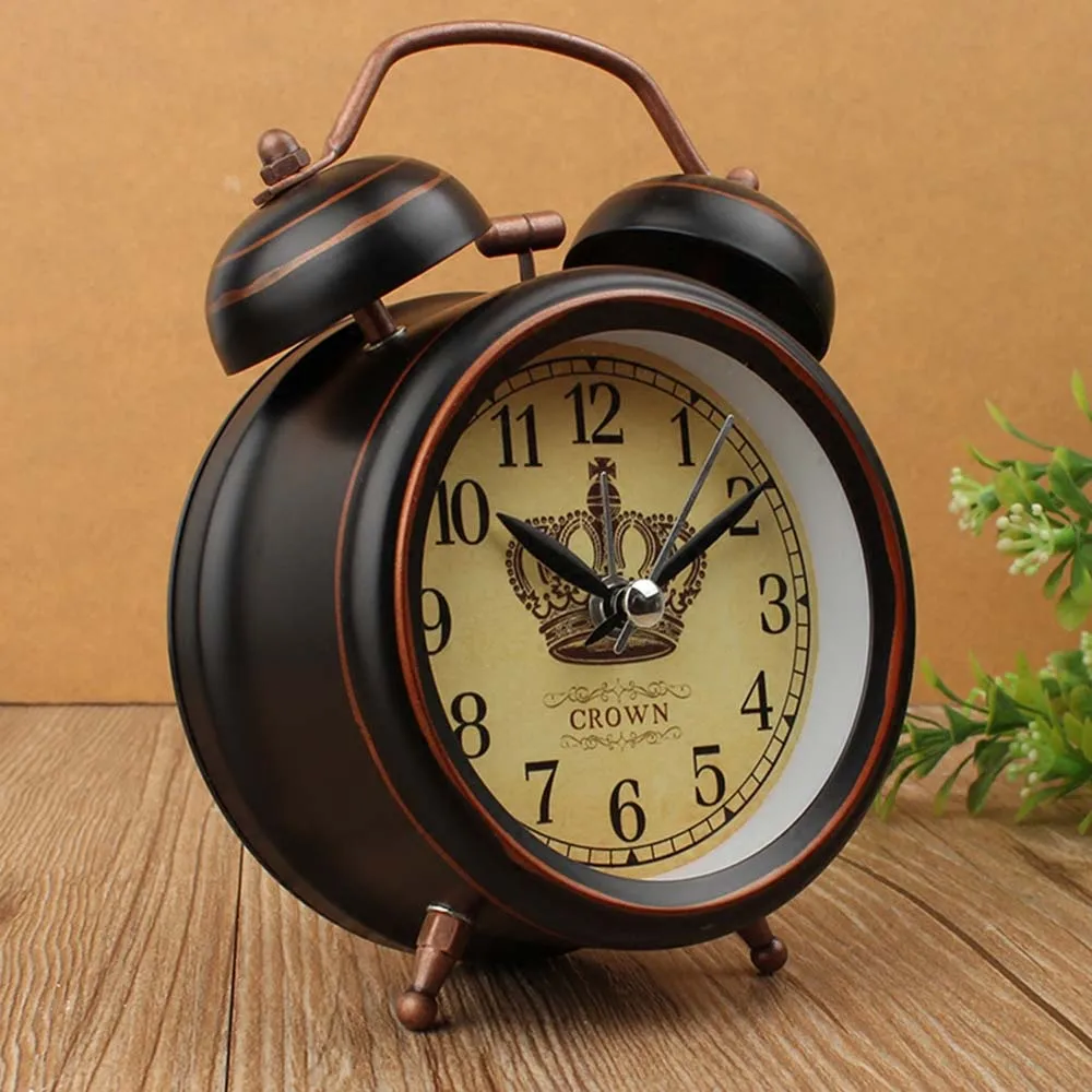 Vintage Alarm Clock - Домашний винтажный ночник, будильник, европейский ретро