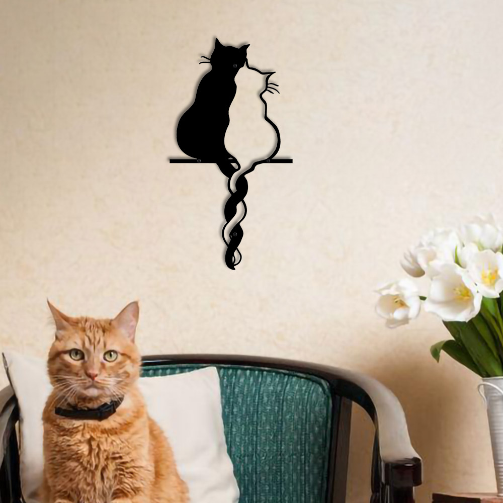 Home Decor Y2K - Настенные украшения с изображением кошки для
