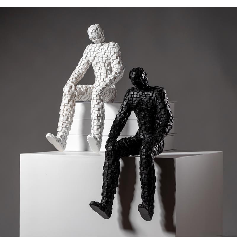Abstract Sculpture Resin - Мозаичные фигурки-скульптуры: абстрактное искусство, украшение для