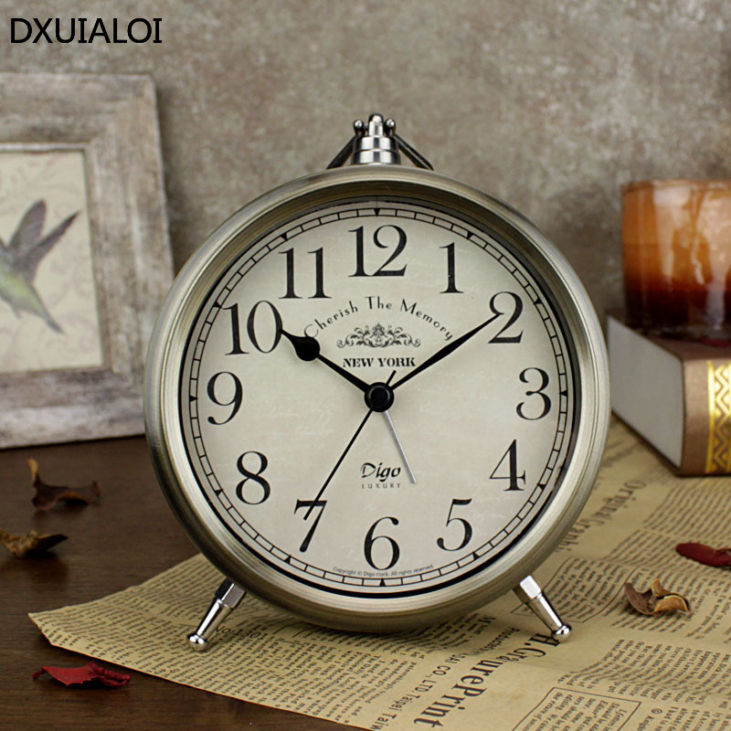 Ретро-будильник DXUIALOI для с – обзор и цена Vintage Alarm Clock