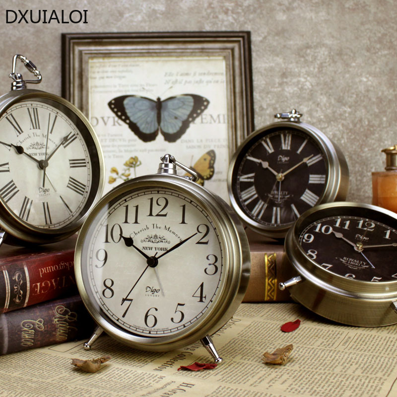 Ретро-будильник DXUIALOI для с – обзор и цена Vintage Alarm Clock
