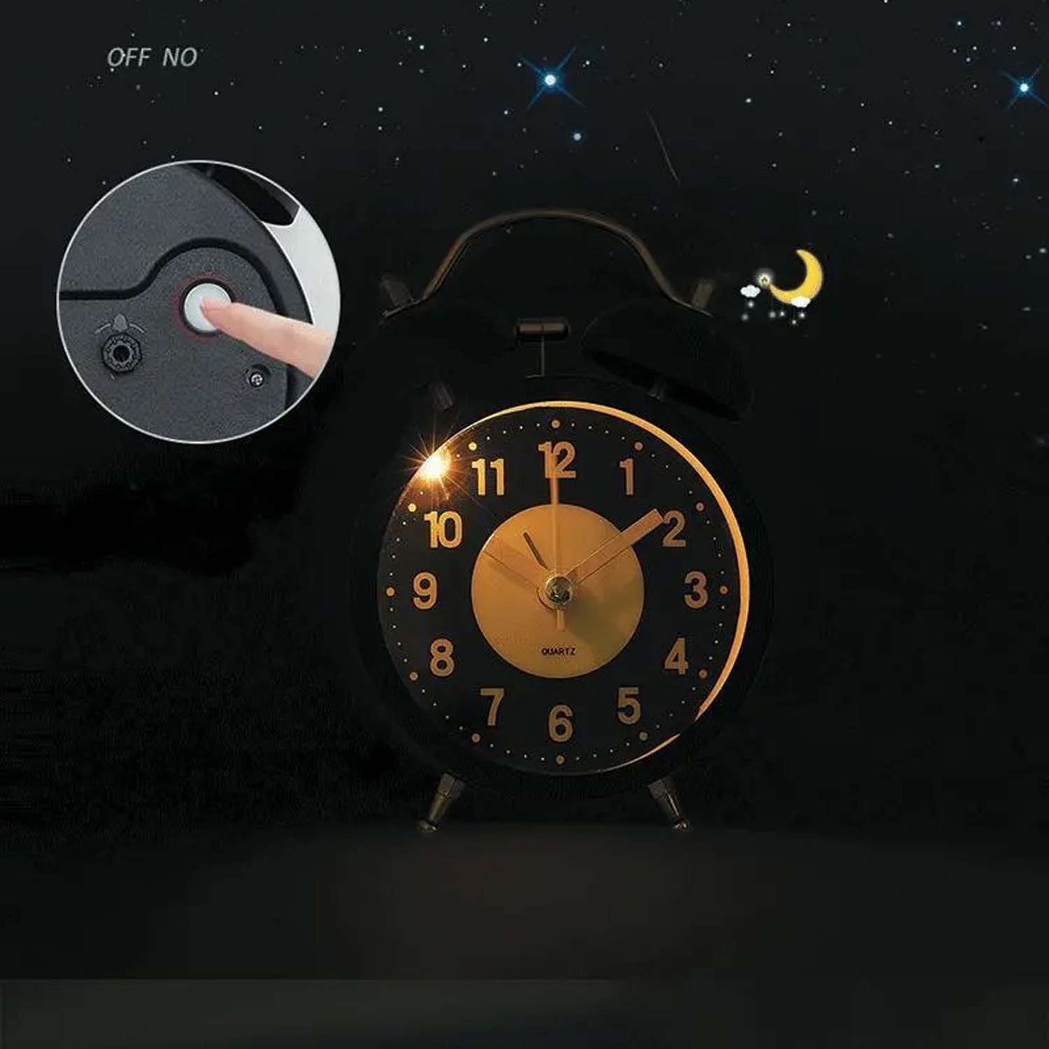 Металлический будильник в стил – обзор и цена Vintage Alarm Clock