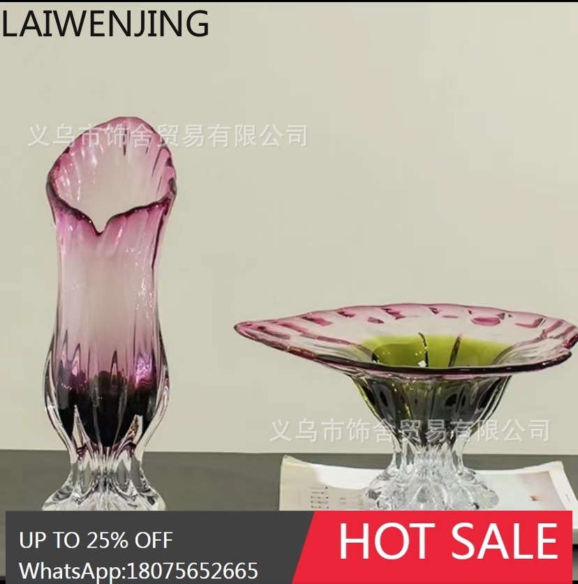 HLZ Light Роскошная стеклянная – обзор и цена Glass Vase Nordic