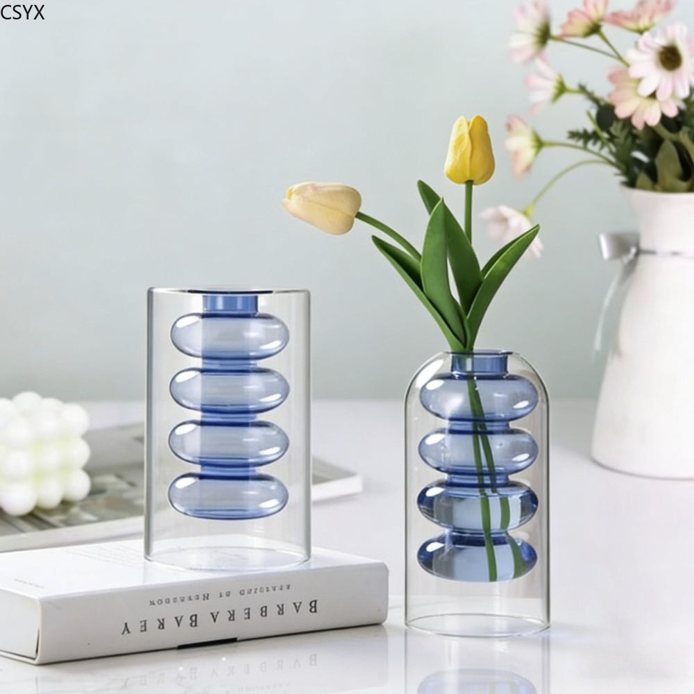 Креативная скандинавская цветн – обзор и цена Glass Vase Nordic