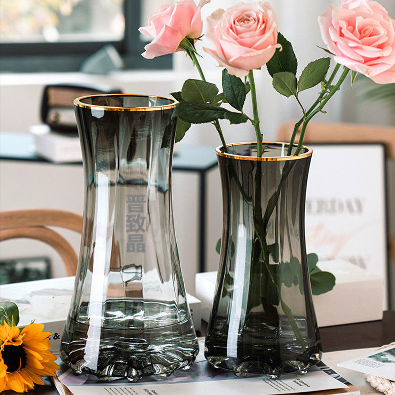 Роскошная легкая прозрачная ст – обзор и цена Glass Vase Nordic