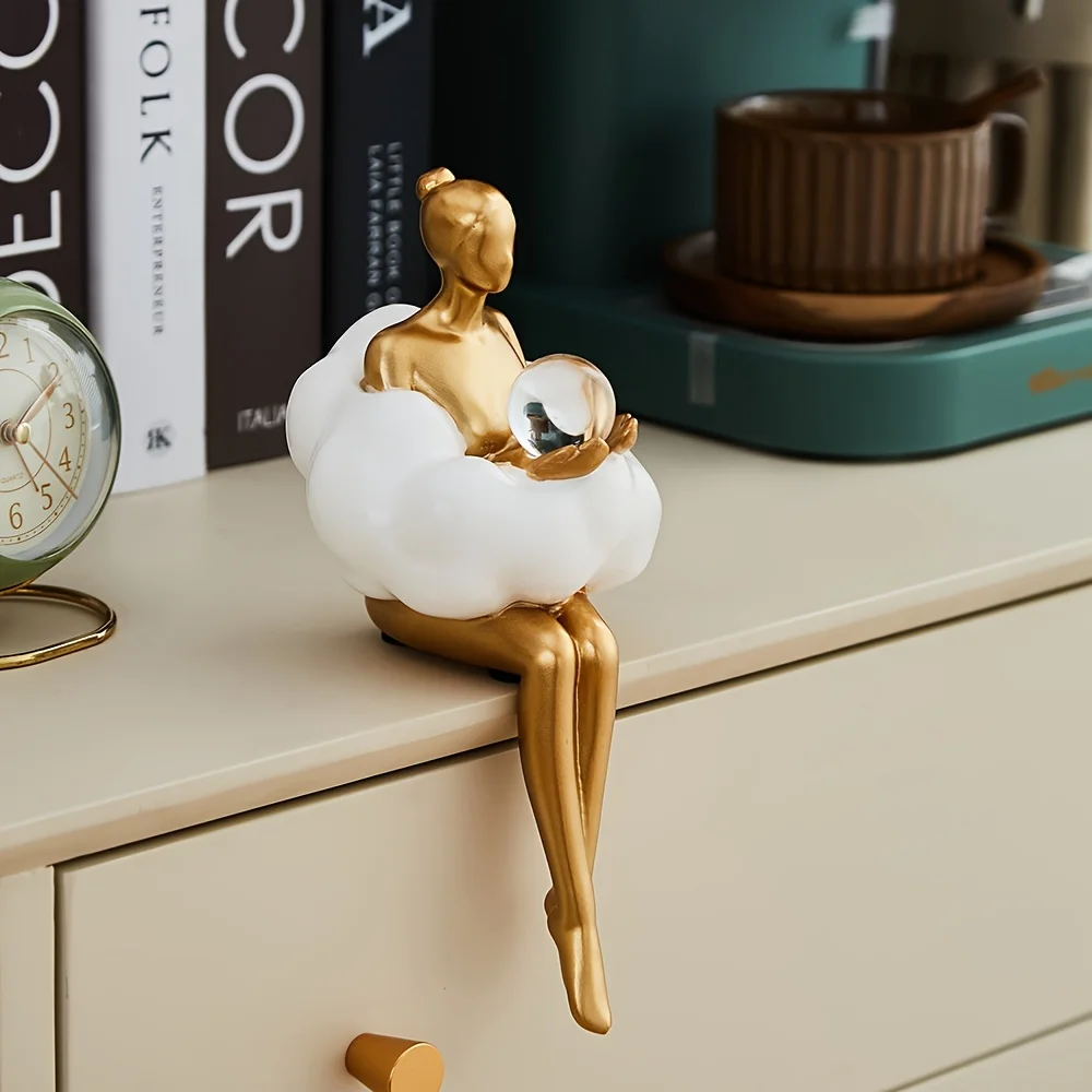 Скульптура облако девушки абст – обзор и цена Home Decor Y2K