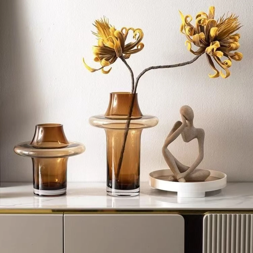 Современная простая стеклянная – обзор и цена Glass Vase Nordic