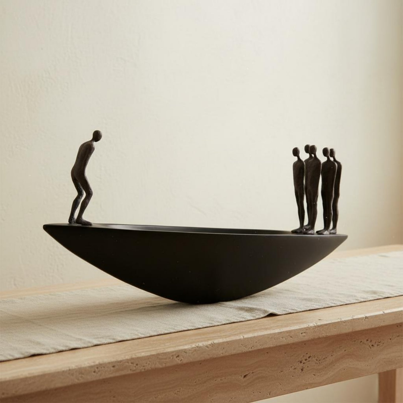 Современная статуэтка парусник – обзор и цена Abstract Sculpture Resin
