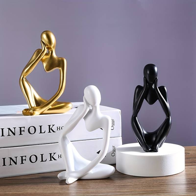 3 шт./компл. абстрактная стату – обзор и цена Abstract Sculpture Resin