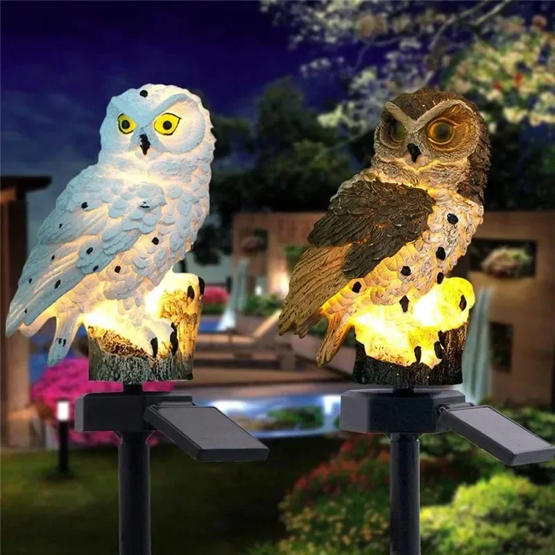 Солнечная статуэтка совы с LED – обзор и цена Home Decor Garden