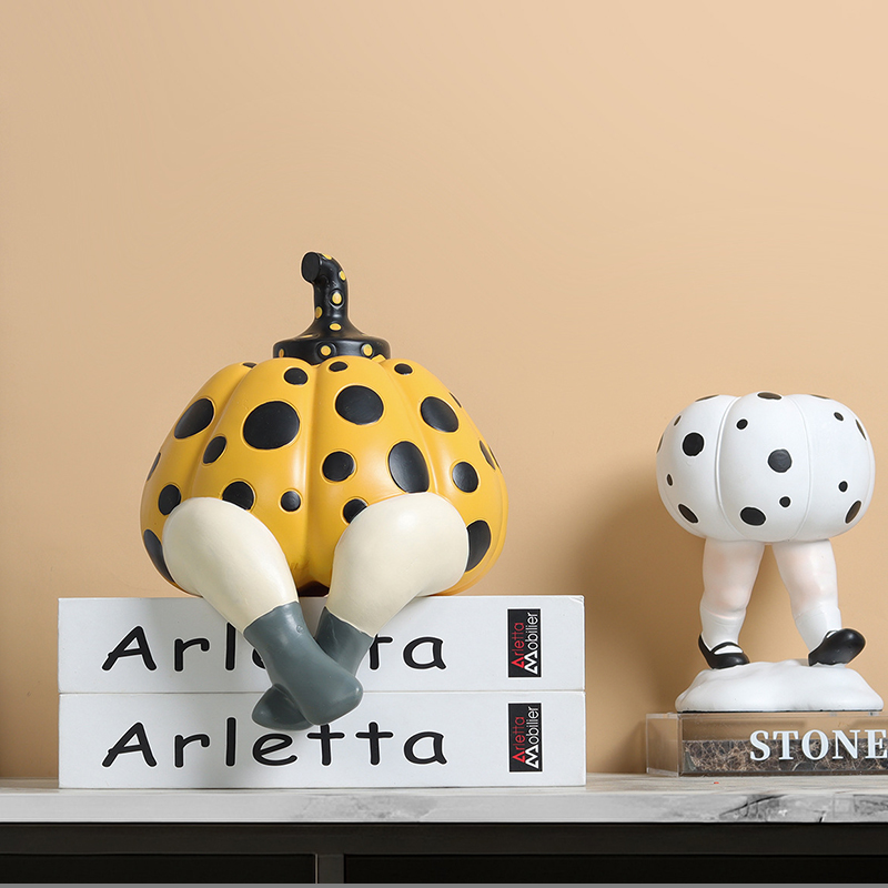 Абстрактная кукла-тыква в горо – обзор и цена Abstract Sculpture Resin