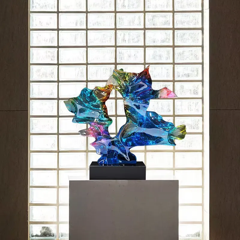 Прозрачная скульптура из смолы – обзор и цена Abstract Sculpture Resin