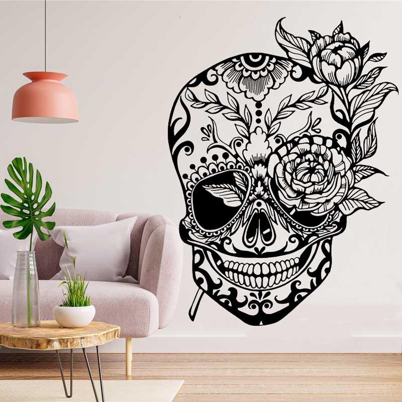 День мертвых сахарный череп ви – обзор и цена Home Decor Y2K