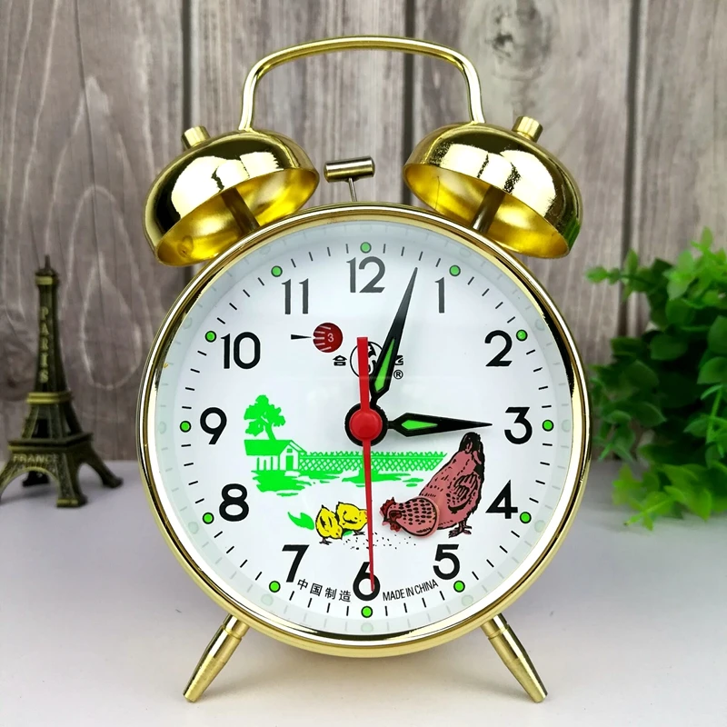 Металлические круглые часы, за – обзор и цена Vintage Alarm Clock