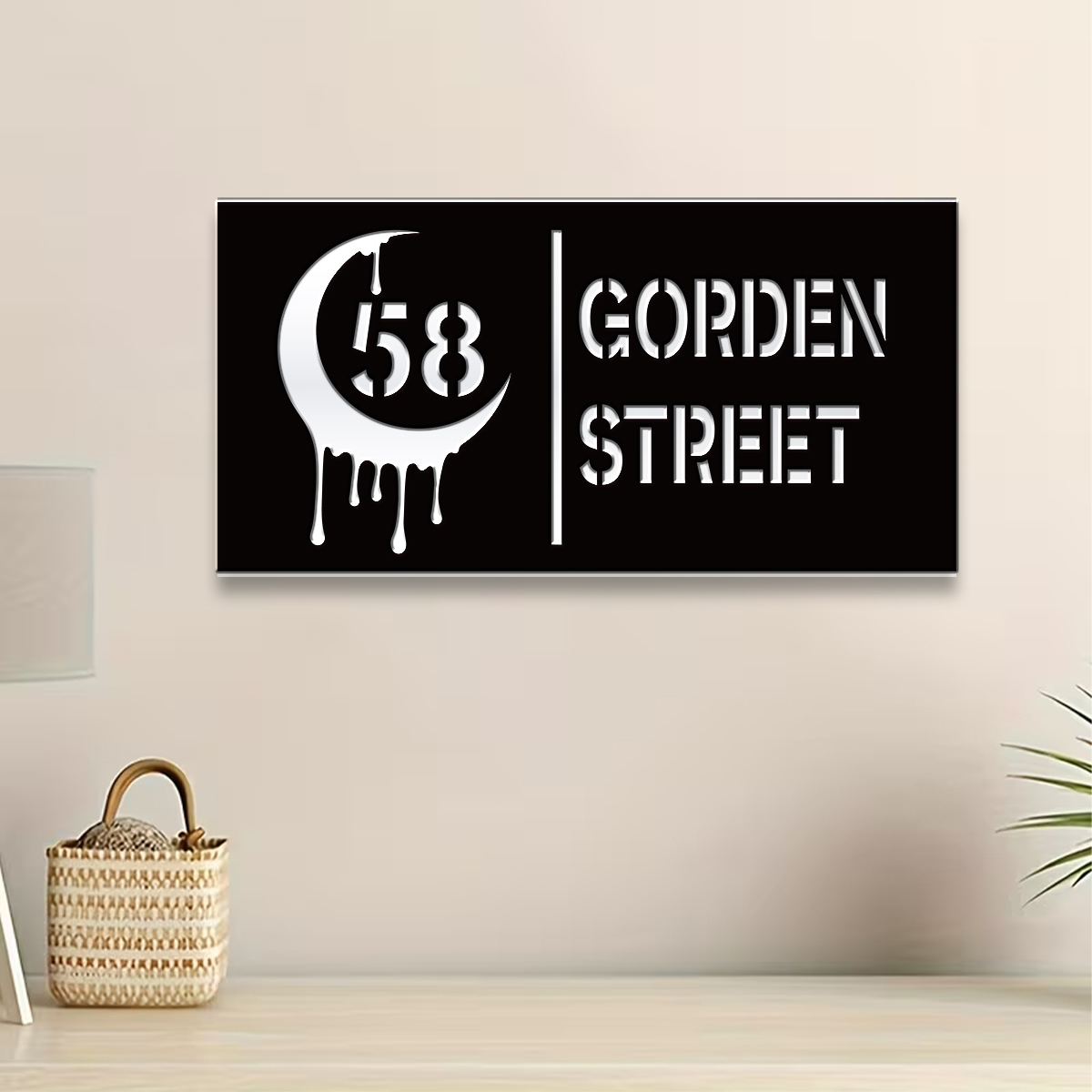 1 шт. Акриловая табличка с ном – обзор и цена Home Decor Garden