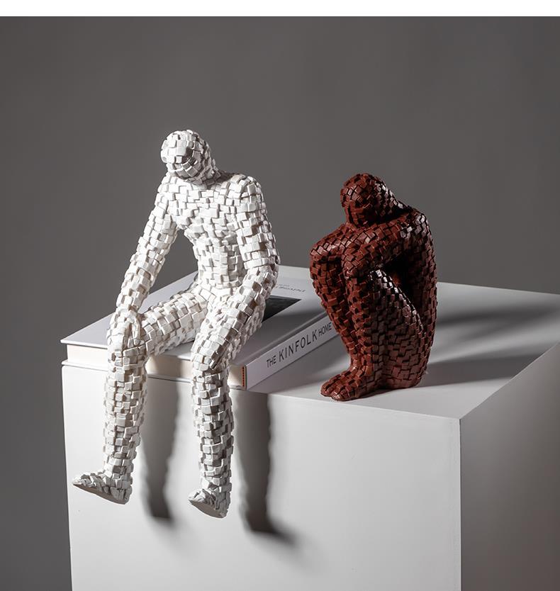 Мозаичные фигурки-скульптуры:  – обзор и цена Abstract Sculpture Resin