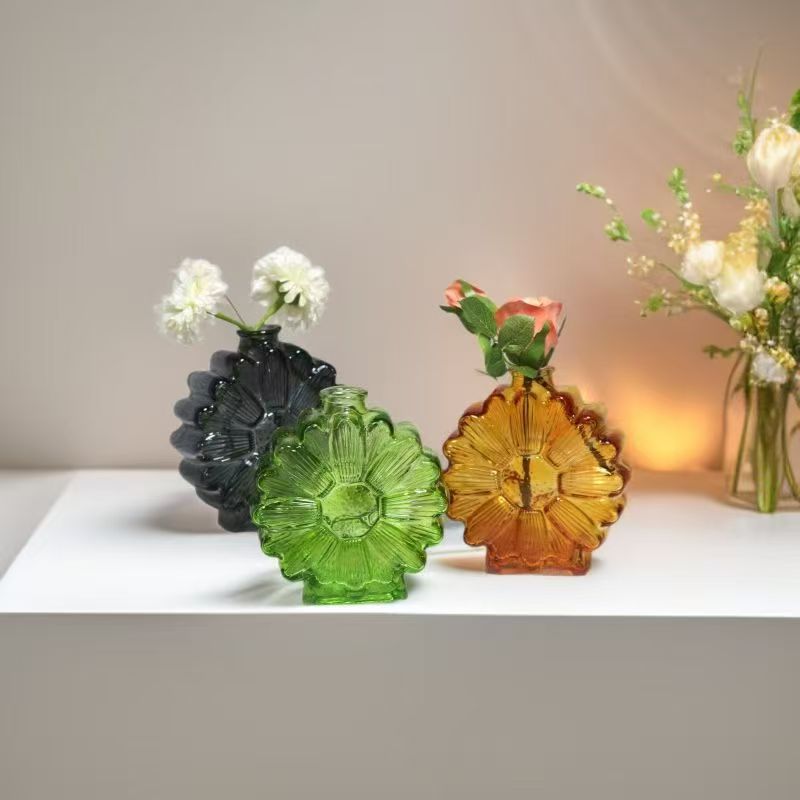 Простая ваза из витражного сте – обзор и цена Glass Vase Nordic